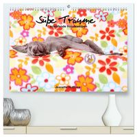 Produktbild: S&uuml;&szlig;e Tr&auml;ume 2027 - schlafende Hundewelpen (hochwertiger Premium Wandkalender 2027 DIN A2 quer), Kunstdruck in Hochglanz