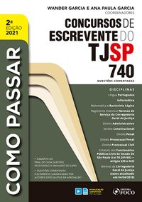 Produktbild: Como Passar Concursos de Escrevente do TJSP