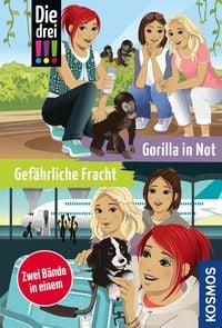 Produktbild Die drei !!!, Gefährliche Fracht / Gorilla in Not (Doppelband)