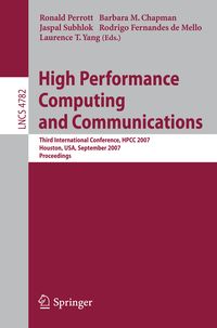 Produktbild: High Performance Computing and Communications
