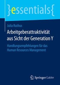 Produktbild: Arbeitgeberattraktivit&auml;t aus Sicht der Generation Y