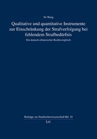 Produktbild: Wang, Y: Qualitative und quantitative Instrumente zur Einsch
