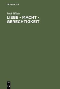 Produktbild: Liebe - Macht - Gerechtigkeit
