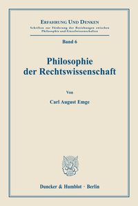 Produktbild: Philosophie der Rechtswissenschaft.