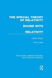 Produktbild: The Special Theory of Relativity bound with Relativity: A Very Elementary Exposition