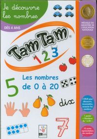 Produktbild: Tam Tam 1 2 3 : les nombres de 0 &agrave; 20 : je d&eacute;couvre les nombres