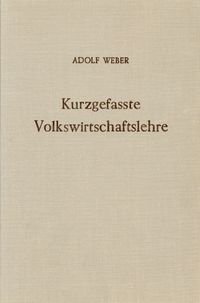 Produktbild: Kurzgefa&szlig;te Volkswirtschaftslehre.