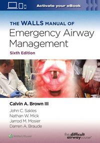 Produktbild: The Walls Manual of Emergency Airway Management