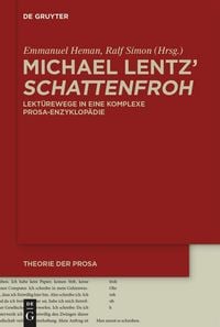 Produktbild: Michael Lentz' >Schattenfroh<