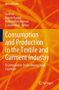 Produktbild: Consumption and Production in the Textile and Garment Industry
