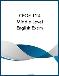 Produktbild: CEOE 124 Middle Level English Exam