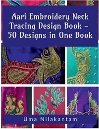 Produktbild: Aari Embroidery Neck Tracing Design Book - 50 Designs in One Book