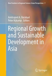 Produktbild: Regional Growth and Sustainable Development in Asia