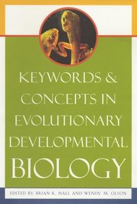 Produktbild: Hall, B: Keywords and Concepts in Evolutionary Developmental