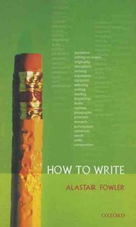Produktbild: How to Write