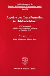 Produktbild: Aspekte der Transformation in Ostdeutschland.