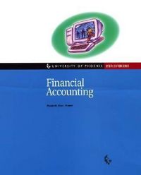 Produktbild: Financial Accounting, 4th Edition, University of P Hoenix Edition