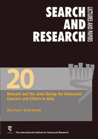 Produktbild: Roncalli and the Jews During the Holocaust: Concern and Efforts to Help