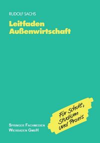 Produktbild: Leitfaden Au&szlig;enwirtschaft