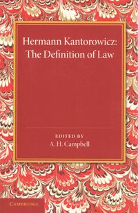 Produktbild: The Definition of Law