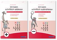 Produktbild: Ich kann schriftlich addieren und subtrahieren - 2 Arbeitshefte im Set