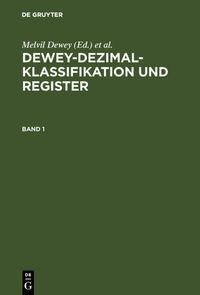 Produktbild: Dewey-Dezimalklassifikation und Register