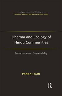 Produktbild: Jain, P: Dharma and Ecology of Hindu Communities