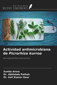 Produktbild: Actividad antimicrobiana de Picrorhiza kurroa