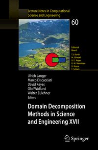 Produktbild: Domain Decomposition Methods in Science and Engineering XVII