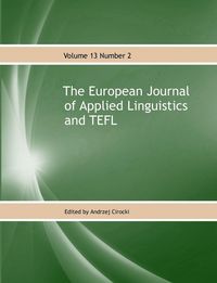 Produktbild: The European Journal of Applied Linguistics and TEFL Volume 13 Number 2