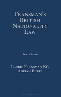 Produktbild: Fransman's British Nationality Law