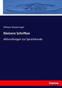 Produktbild: Kleinere Schriften