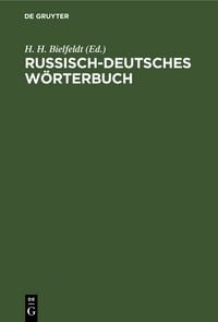 Produktbild: Russisch-deutsches W&ouml;rterbuch