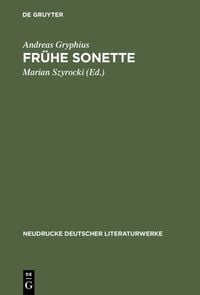 Produktbild: Fr&uuml;he Sonette