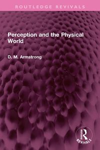 Produktbild: Perception and the Physical World