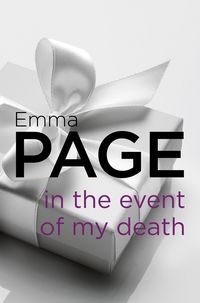 Produktbild: In the Event of My Death