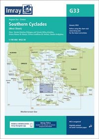 Produktbild: G33 Southern Cyclades (West Sheet)