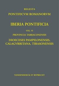 Produktbild: Iberia Pontificia. Vol. VI