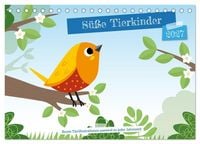 Produktbild: S&uuml;&szlig;e Tierkinder (Tischkalender 2027 DIN A5 quer), CALVENDO Monatskalender