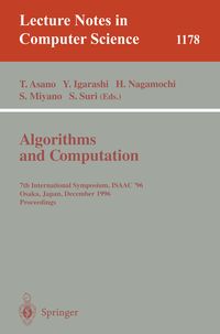 Produktbild: Algorithms and Computation