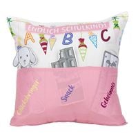 Produktbild: Sofahelden Kissen Schulanfang M&auml;dchen - Endlich Schulkind!