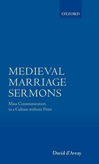 Produktbild: Medieval Marriage Sermons