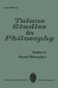 Produktbild: Studies in Process Philosophy I