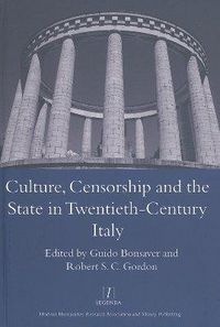 Produktbild: Bonsaver, G: Culture, Censorship and the State in Twentieth-