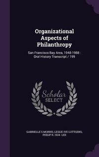 Produktbild: Organizational Aspects of Philanthropy