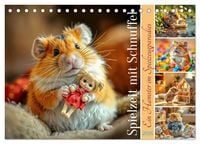 Produktbild: Spielzeit mit Schnuffel - Ein Hamster im Spielzeugparadies (Tischkalender 2026 DIN A5 quer), CALVENDO Monatskalender