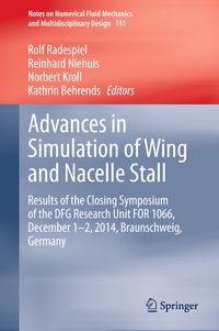 Produktbild: Advances in Simulation of Wing and Nacelle Stall