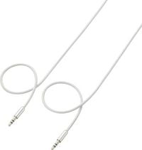 Produktbild: SpeaKa Professional SP-7870512 Klinke Audio Anschlusskabel [1x Klinkenstecker 3.5 mm - 1x Klinkenstecker 3.5 mm] 1.00 m Wei&szlig; SuperSoft-Ummantelung