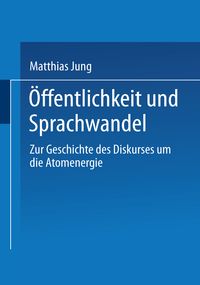 Produktbild: &Ouml;ffentlichkeit und Sprachwandel