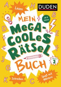 Produktbild: Mein megacooles R&auml;tselbuch - Lesen | Schreiben | Spa&szlig; mit W&ouml;rtern - ab 8 Jahren - Band 2